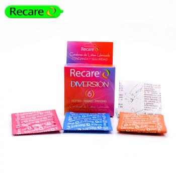 recommended condom brand  super dotted ribbed with 3 pack sex condom