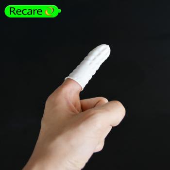 rubber finger cover for cuts latex sleeves Free sample rubber material